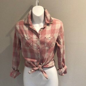 Pink Checkered Shirt